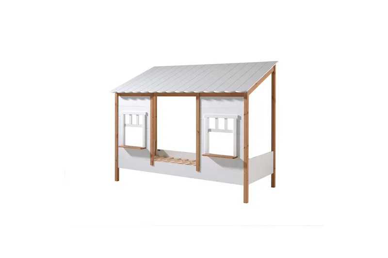 Säng med låda Hussäng Brun - Brun - Möbler - Barnmöbler - Barnsäng & juniorsäng - Hussäng