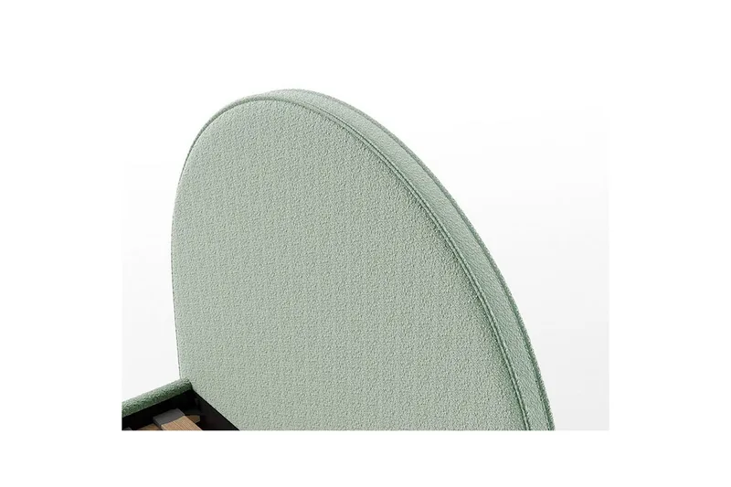 Säng med nattduksbord Moon 90x200 cm Olivgrön - Olivgrön - Möbler - Barnmöbler - Barnsäng & juniorsäng