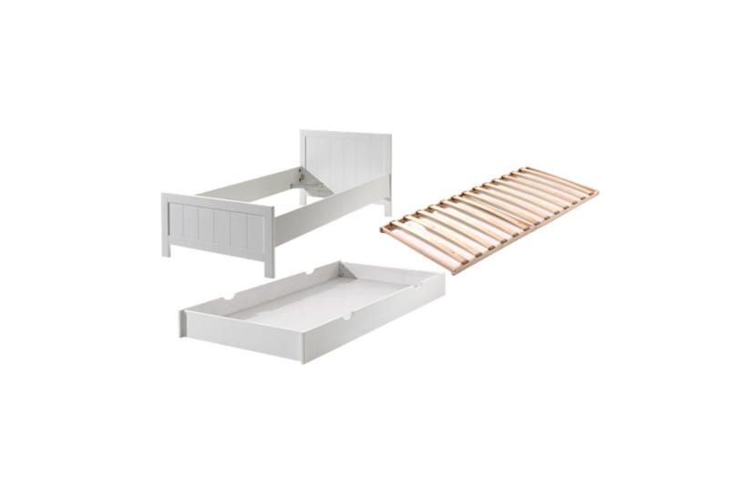 Säng med ribbotten låda Erik, undefined