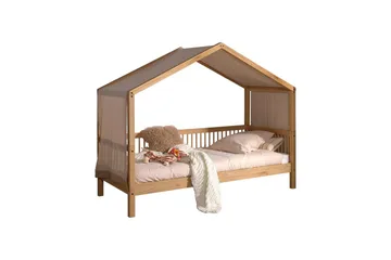 Säng med textil set Forrest Ek