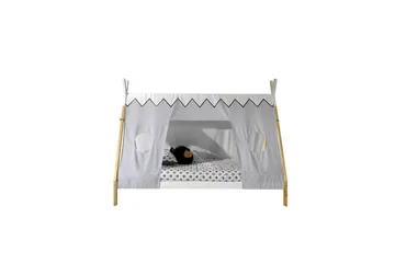 Säng med Textil Tipi 90x200 cm Med ben - Med ben - Möbler - Barnmöbler - Barnsäng & juniorsäng - Hussäng