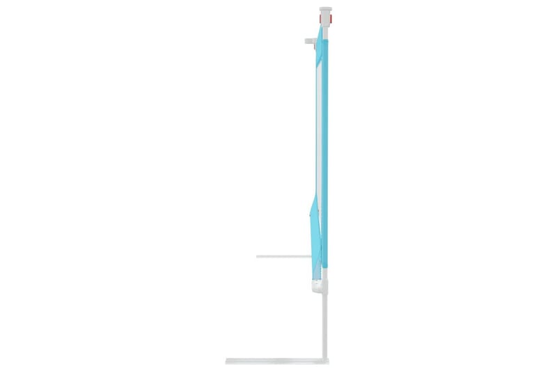 Sängskena för barn blå 90x25 cm tyg - Blå - Möbler - Barnmöbler - Barnsäng & juniorsäng