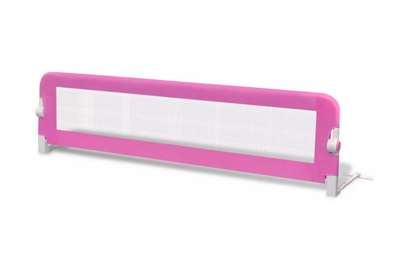 Sängskena för barnsäng 150x42 cm rosa - Rosa - Barnsäng & juniorsäng - Fallskydd säng