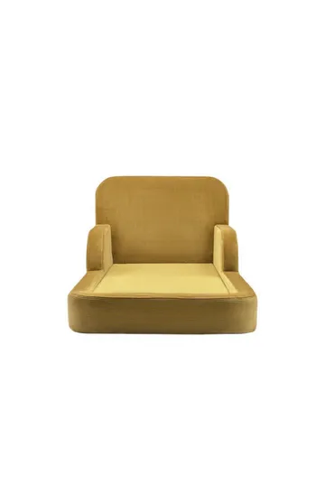 Selnor Barnsäng 90x90x210 cm - Senapsgul - Möbler - Barnmöbler - Barnsäng & juniorsäng