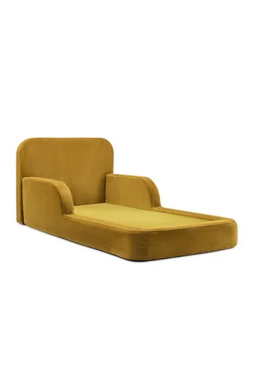 Selnor Barnsäng 90x90x210 cm - Senapsgul - Möbler - Barnmöbler - Barnsäng & juniorsäng