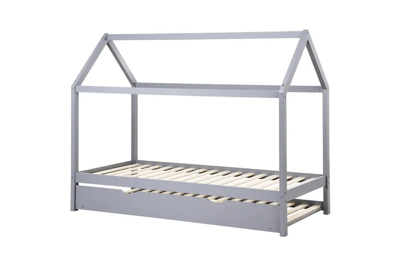 Utdragbar barnsäng Crillon, Grå