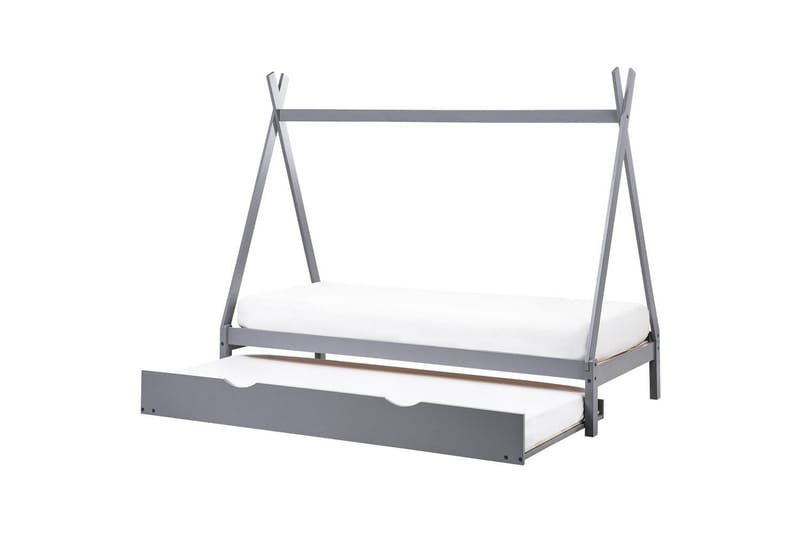 Utdragbar barnsäng Talmontiers - Grå - Möbler - Barnmöbler - Barnsäng & juniorsäng - Hussäng