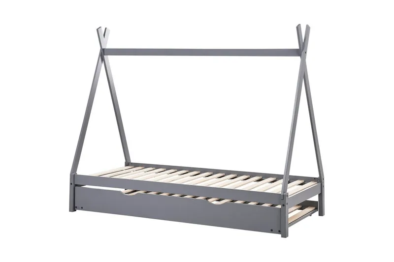 Utdragbar barnsäng Talmontiers, Grå