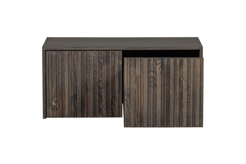 Våningsbänk Ny Gravure - Espresso, Askfaner - Möbler - Stolar & fåtöljer - Sittbänk - Hallbänk