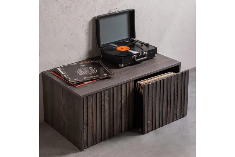 Våningsbänk Ny Gravure - Espresso, Askfaner - Möbler - Stolar & fåtöljer - Sittbänk - Hallbänk