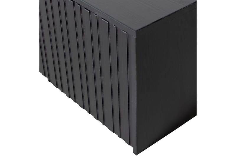 Våningsbänk Ny Gravure - Svart, Tall - Möbler - Stolar & fåtöljer - Sittbänk - Hallbänk