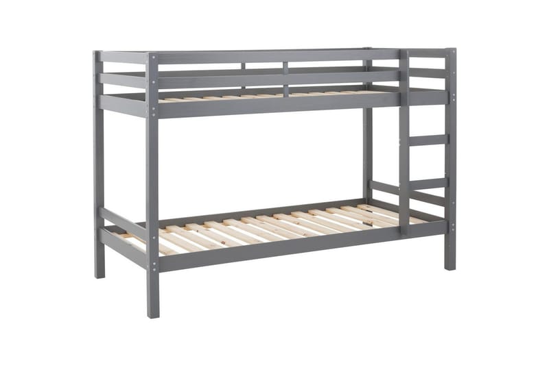 Våningssäng Alpi 208x103x143 cm, Grå - 208x103x143 cm, Grå - Möbler - Barnmöbler - Barnsäng & juniorsäng - Våningssäng barn