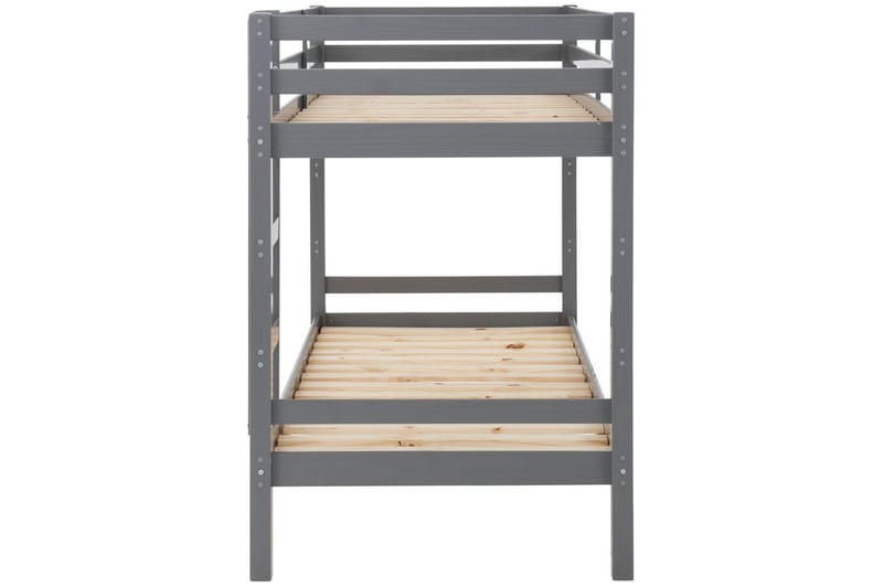 Våningssäng Alpi 208x103x143 cm, Grå - 208x103x143 cm, Grå - Möbler - Barnmöbler - Barnsäng & juniorsäng - Våningssäng barn