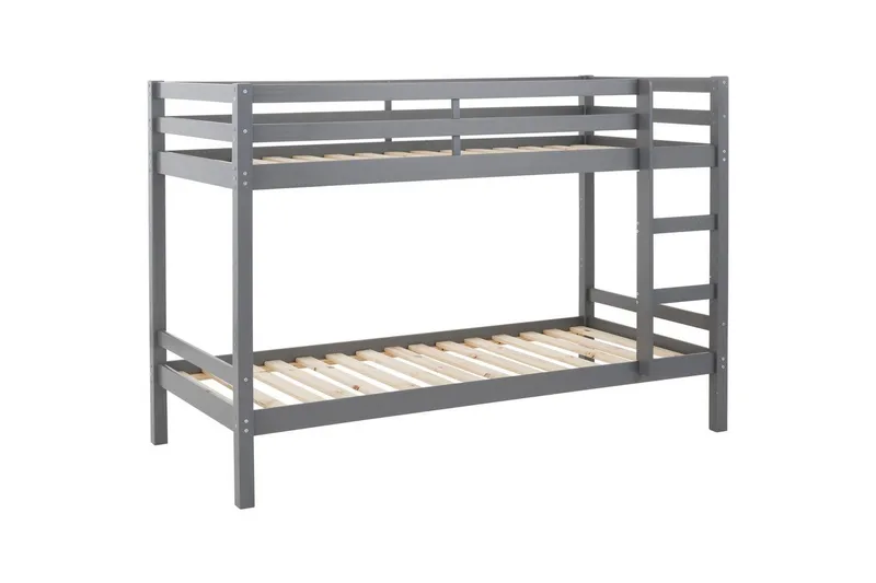 Våningssäng Alpi 208x103x143 cm, Grå, 208x103x143 cm, Grå