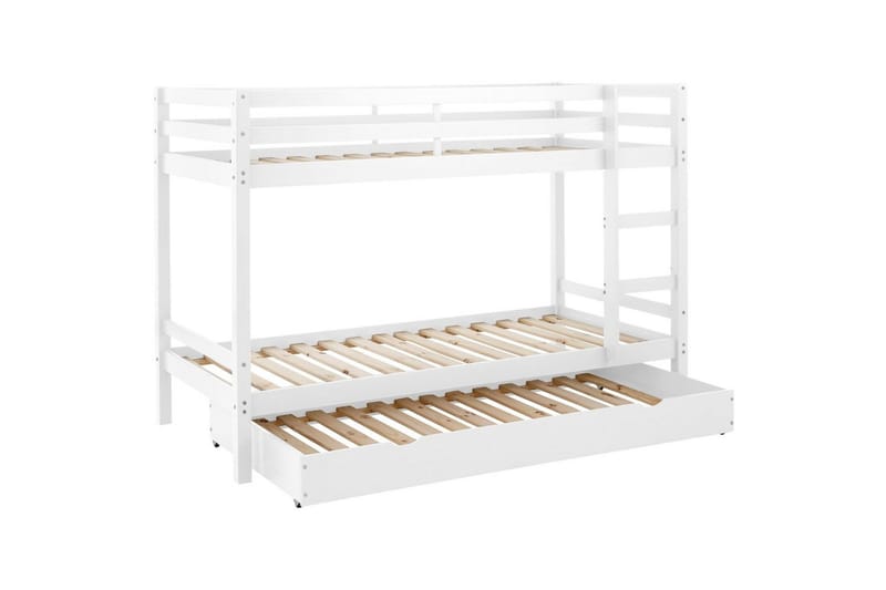 Våningssäng Alpi 208x103x143 cm, Vit - 208x103x143 cm, Vit - Möbler - Barnmöbler - Barnsäng & juniorsäng - Våningssäng barn