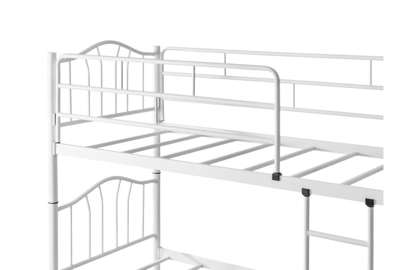 Muntrin Våningssäng Två Liggplatser 90 cm - Vit - Möbler - Barnmöbler - Barnsäng & juniorsäng - Våningssäng barn