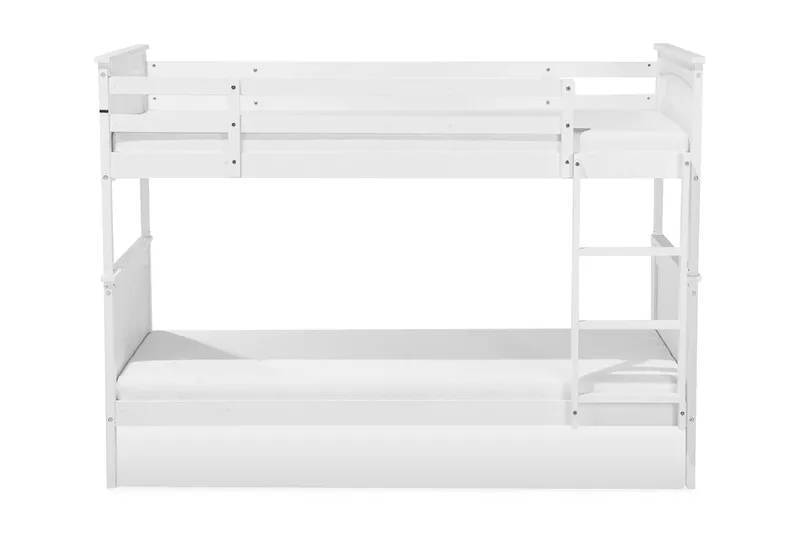 Radon Våningssäng 90x200 cm Vit, undefined