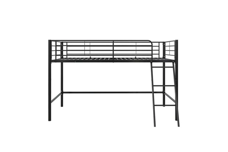 Våningssäng Jodie Svart - Svart - Möbler - Barnmöbler - Barnsäng & juniorsäng - Loftsäng barn