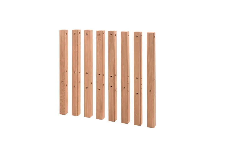 Våningssäng med låda och säkerhetsräcke Forrest Ek - Ek - Möbler - Barnmöbler - Barnsäng & juniorsäng - Våningssäng barn