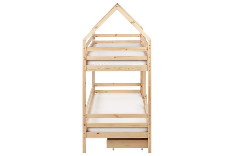 Våningssäng med lådor Girgols - Brun - Möbler - Barnmöbler - Barnsäng & juniorsäng - Våningssäng barn