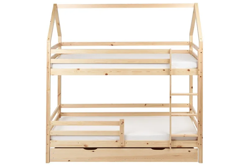 Våningssäng med lådor Girgols - Brun - Möbler - Barnmöbler - Barnsäng & juniorsäng - Våningssäng barn