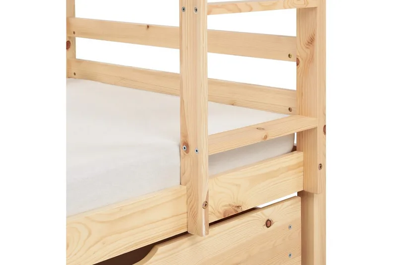Våningssäng med lådor Girgols - Brun - Möbler - Barnmöbler - Barnsäng & juniorsäng - Våningssäng barn