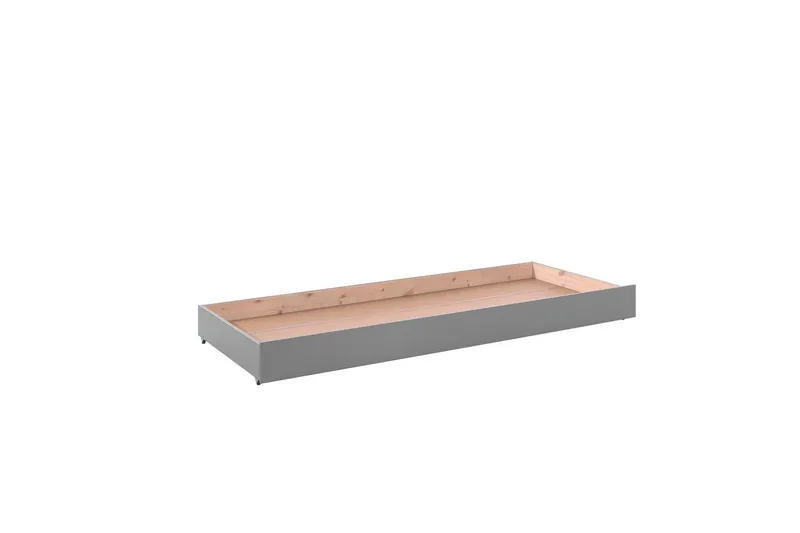 Våningssäng med undersäng Pino Grå, 180 cm - Grå, 180 cm - Möbler - Barnmöbler - Barnsäng & juniorsäng - Våningssäng barn
