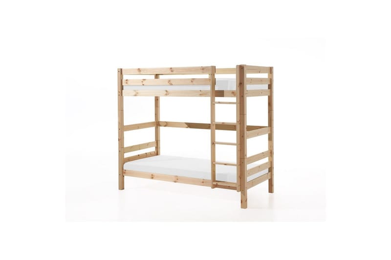 Våningssäng med undersäng Pino Naturlig, 180 cm - Naturlig, 180 cm - Möbler - Barnmöbler - Barnsäng & juniorsäng - Våningssäng barn