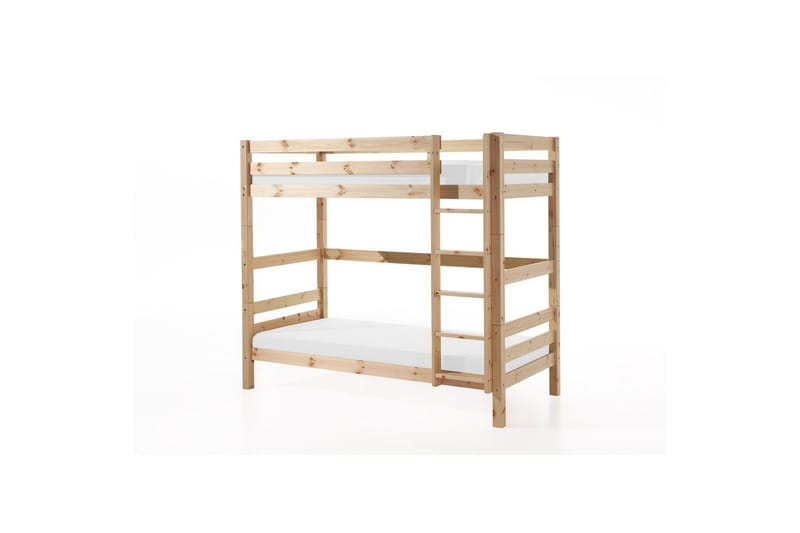 Våningssäng med undersäng Pino Naturlig, 180 cm - Naturlig, 180 cm - Möbler - Barnmöbler - Barnsäng & juniorsäng - Våningssäng barn