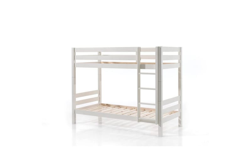 Våningssäng med undersäng Pino Vit, 160 cm - Vit, 160 cm - Möbler - Barnmöbler - Barnsäng & juniorsäng - Våningssäng barn