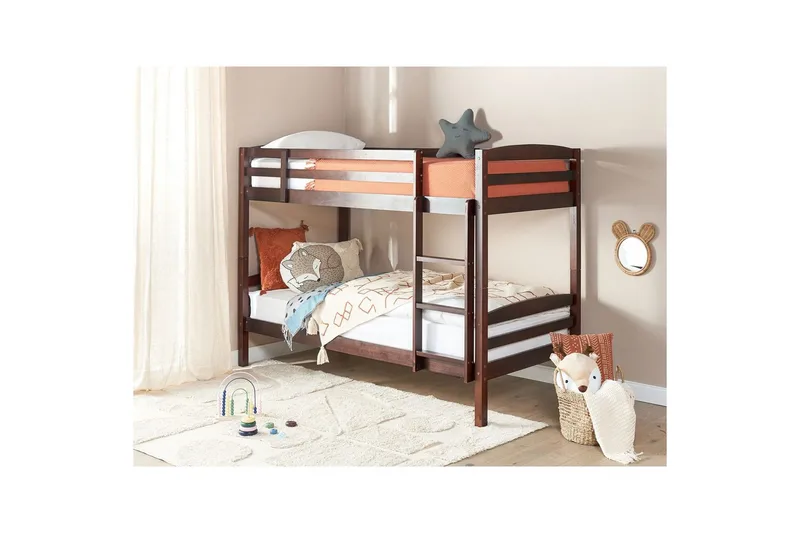 Våningssäng Regat Mörkt Trä - Mörkt Trä - Möbler - Barnmöbler - Barnsäng & juniorsäng - Våningssäng barn