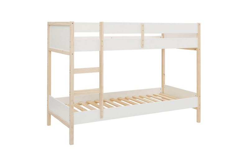 Våningssäng Square Line Vit, 150x205x96 cm - Vit, 150x205x96 cm - Möbler - Barnmöbler - Barnsäng & juniorsäng - Våningssäng barn