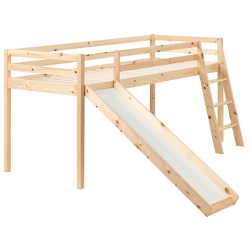 Våningssäng Staple - Ljusbrun - Möbler - Barnmöbler - Barnsäng & juniorsäng - Hussäng