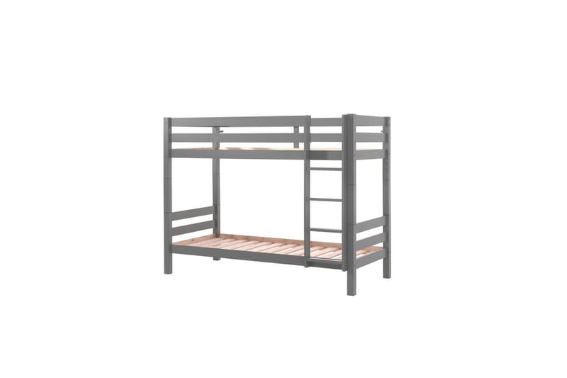 Våningssäng Pino 160 cm, Grå - 160 cm, Grå - Möbler - Barnmöbler - Barnsäng & juniorsäng - Våningssäng barn