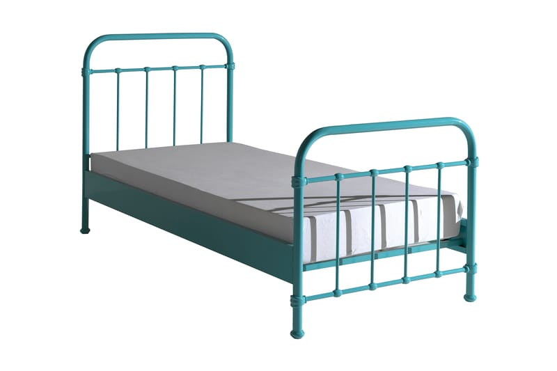 Yalpo Barnsäng 90x200 - Grön - Möbler - Barnmöbler - Barnsäng & juniorsäng