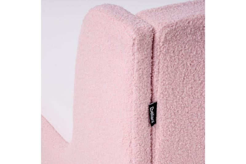 Barnsäng Laye - Rosa, ljust trä - Möbler - Barnmöbler - Barnsäng & juniorsäng