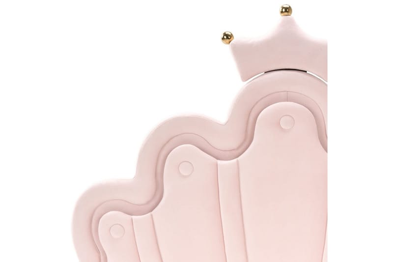 Barnsäng Rubian - Rosa, Svart - Möbler - Barnmöbler - Barnsäng & juniorsäng