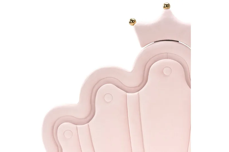 Barnsäng Rubian - Rosa, Svart - Möbler - Barnmöbler - Barnsäng & juniorsäng