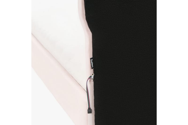 Barnsäng Rubian - Rosa, Svart - Möbler - Barnmöbler - Barnsäng & juniorsäng