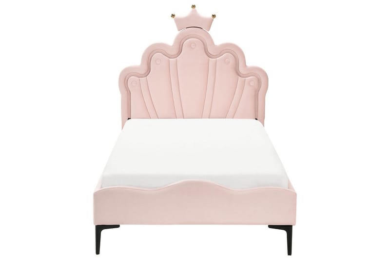 Barnsäng Rubian - Rosa, Svart - Möbler - Barnmöbler - Barnsäng & juniorsäng