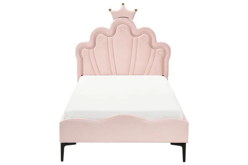 Barnsäng Rubian - Rosa, Svart - Möbler - Barnmöbler - Barnsäng & juniorsäng