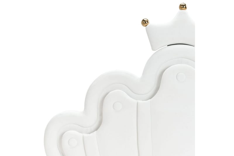 Barnsäng Rubian - Vit, Svart - Möbler - Barnmöbler - Barnsäng & juniorsäng