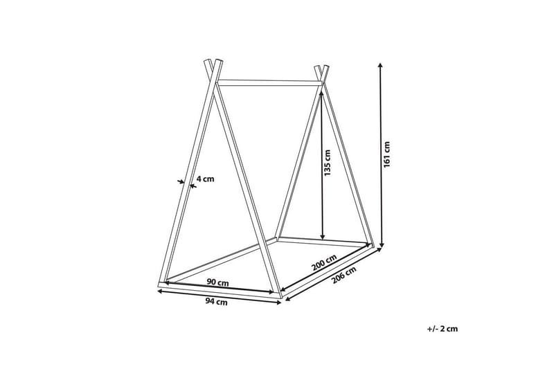 Barnsäng Saurat - Ljus trä - Möbler - Barnmöbler - Barnsäng & juniorsäng