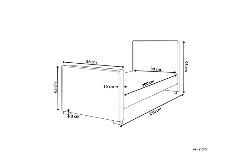 Barnsäng Teenie - Möbler - Barnmöbler - Barnsäng & juniorsäng