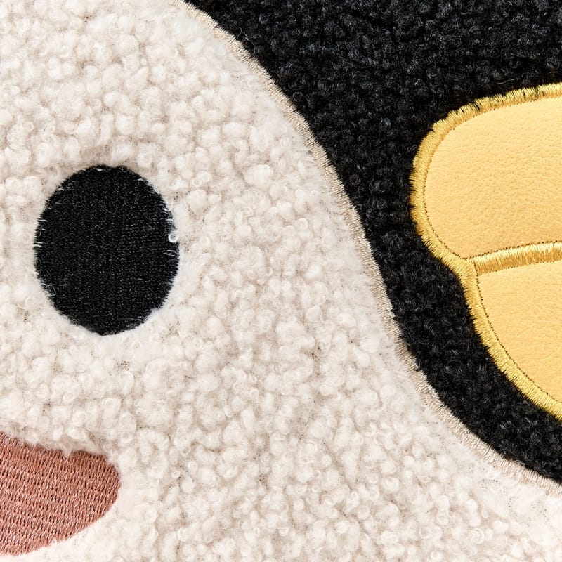 Barnfåtölj Hervik - Svart, vit, brun/50x55x60 - Möbler - Barnmöbler - Barnstol - Barnfåtölj