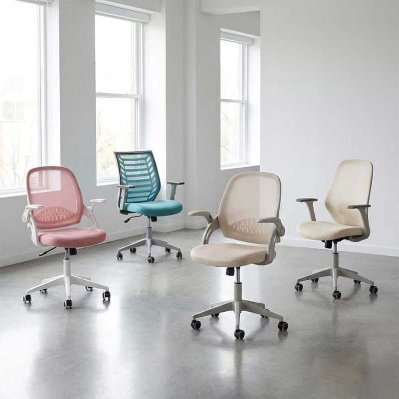 Barnskrivbordsstol Emmy - Beige - Möbler - Barnmöbler - Barnstol - Skrivbordsstol barn