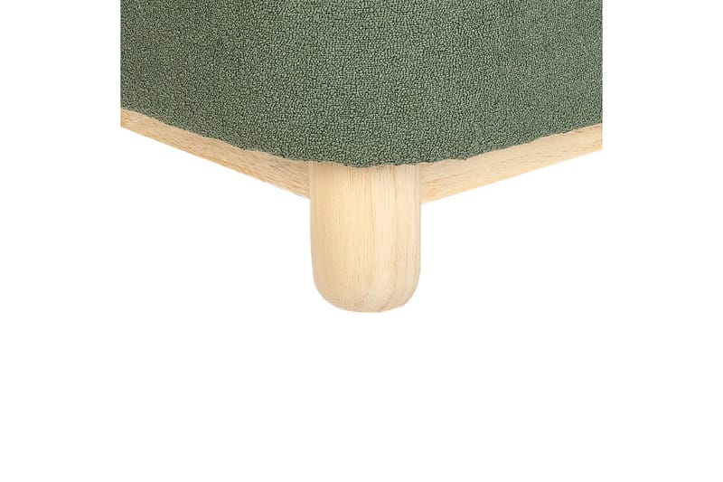 Barnstol Faborg Grönt/ljust trä/beige - Grönt/ljust trä/beige - Möbler - Barnmöbler - Barnstol - Barnfåtölj