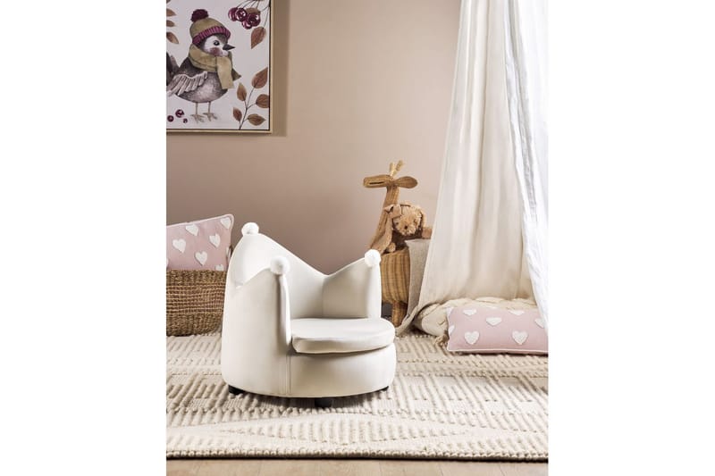 Barnstol Vega Beige/svart - Beige/svart - Möbler - Barnmöbler - Barnstol - Barnfåtölj