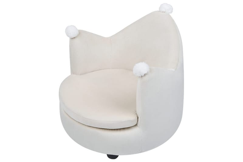 Barnstol Vega Beige/svart - Beige/svart - Möbler - Barnmöbler - Barnstol - Barnfåtölj
