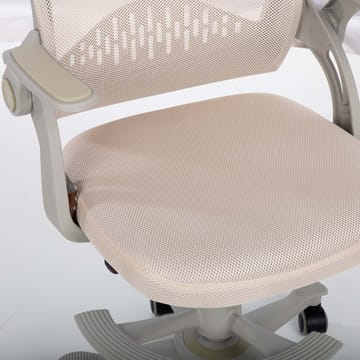 Skrivbordsstol för barn Emmy med fotstöd - Beige - Möbler - Barnmöbler - Barnstol - Skrivbordsstol barn